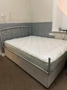 Double Bed with Mattress