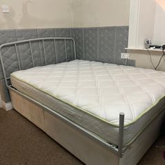 Double Bed with Mattress
