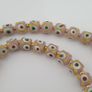 Vintage Venetian Style Tiny Eyes Glass Beads Necklace Image 4