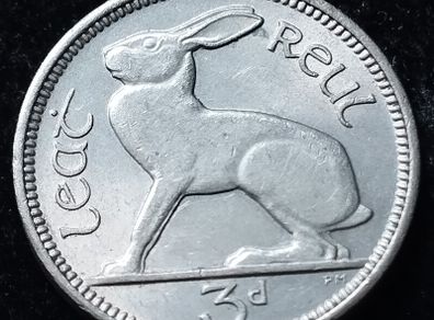 Ireland - 1949 - 3 Pence - KM.12a - [2037]