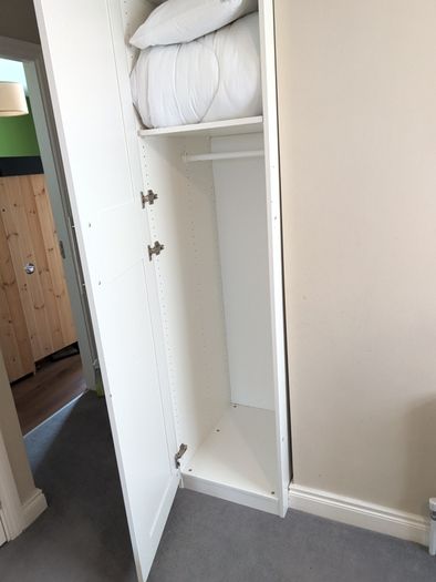ikea wood/parts of wardrobe