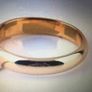 Gold Filled Titanium Steel Wedding Rings Image 2