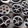 mix cast iron wheels lot Image 3