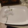Large Rectangular Platter Meadows & Byrne Porcelain Large Serving Plate. Image 5