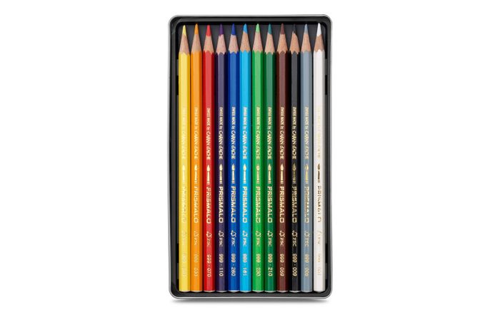 Caran dAche Prismalo Colour Pencils (12 in a Metal Box)