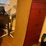 IKEA Hemnes 5 drawer dresser in rich red Image 5