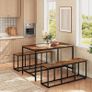 120 cm long Bench for Dining room, kitchen bench Image 5