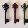 Ornate Vintage Style Keys Plastic. Image 3