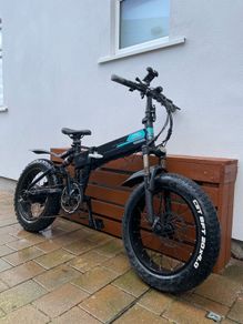 Electric Folding Fat Bike + Battery + Extras. Ready to Ride!