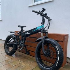 Electric Folding Fat Bike + Battery + Extras. Ready to Ride!