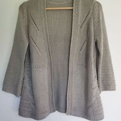 Ladies Knitted Cardigan - Size 10 - 12