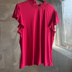 Pink Short Sleeve Dress Shirt