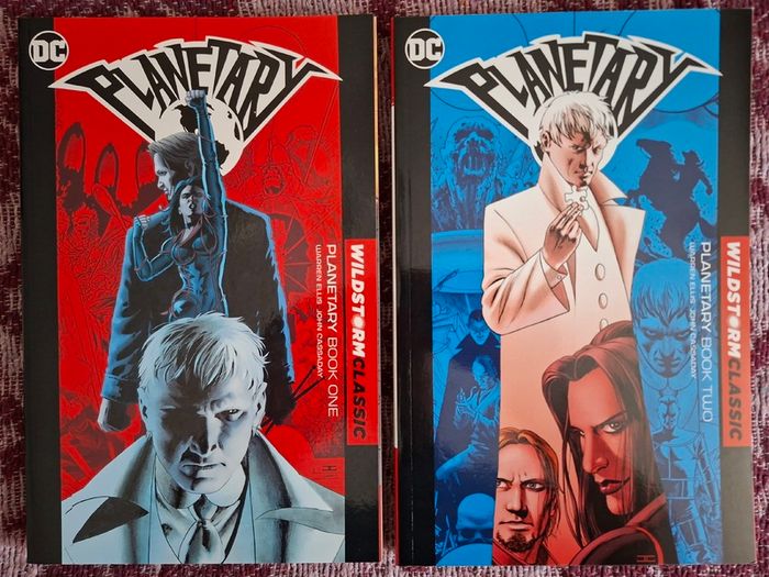 PLANETARY graphic novels. From Wildstorm/DC Comics