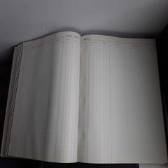 Antique book keeping ledgers