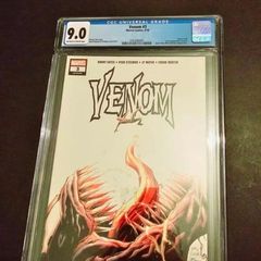 Venom Comics 2018 Large Run with Variants with cgc 3