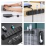 5 Pcs Cable Organisers Clip, Cable Management Wire Holder Organizer Self Adhesive Holders for Tidy Clips Desk Office Accessories and Home,Mouse ,USB, Phone Cable (5 Pcs) Image 3