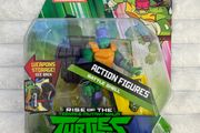 Rise Of The Teenage Mutant Ninja Turtles TMNT Donatello Battle Shell Figure Damaged Box New Please see photos