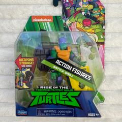 Rise Of The Teenage Mutant Ninja Turtles TMNT Donatello Battle Shell Figure Damaged Box New Please see photos