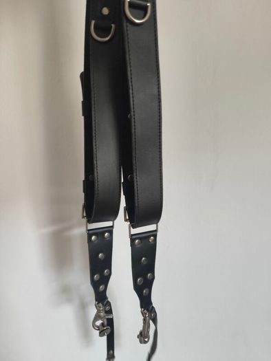 Handmade Leather Dual Camera Harness