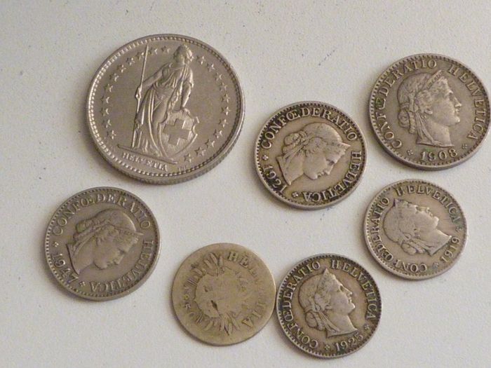 Swiss coins