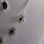 Gemstone Necklace & Earrings Set Image 2