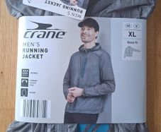 Crane mens running jackets in sizes M, L and XL