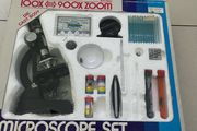 Vintage Boxed Microscope Set