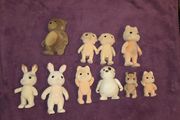Vintage Sylvanian Family Figures