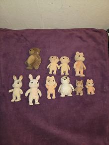 Vintage Sylvanian Family Figures