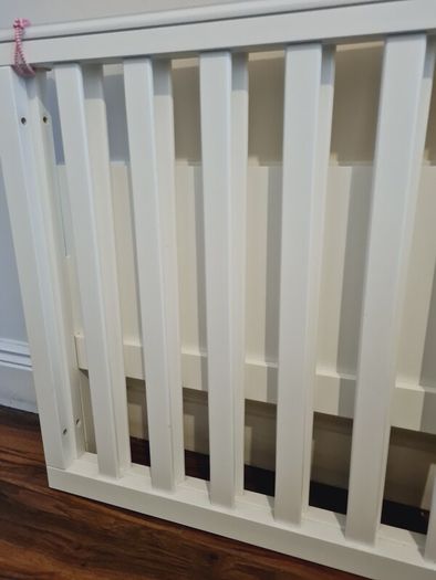 White Cot Bed (Nested Sorrento)