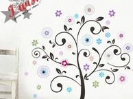 main image for ad Nice Flower Tree &amp; Vine Wall Sticker Art for Rooms