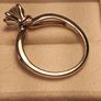 Brilliant Cut Moissanite Solitaire Ring (Bargain) Image 2