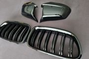 BMW 5 Series F10 F11 Pre-Lci Kidney Grilles &amp; Mirror Covers Set Brand New