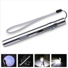 8000Lumens Pocket Tactical Flashlight Torch Work LED Pen T6 USB Rechargeable Light