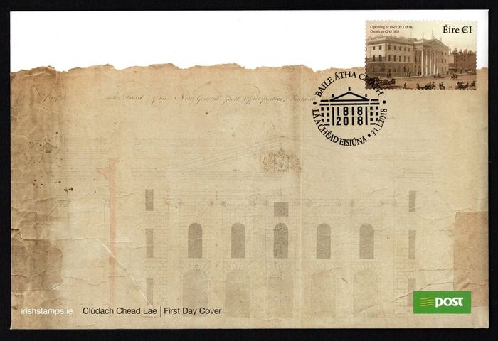 Collection 2018 Ireland Commemorative Stamps An Post First Day Cover (FDC). Collection of 18 covers.
