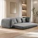 Softy Compressed Pull Out Sofa Bed - Grey