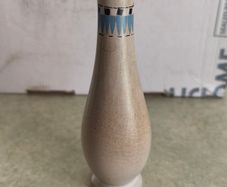 Small pottery bud vase may be Wast Germny.