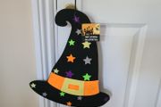 Witch Hat Halloween Felt Door/Wall Hanging Decoration
