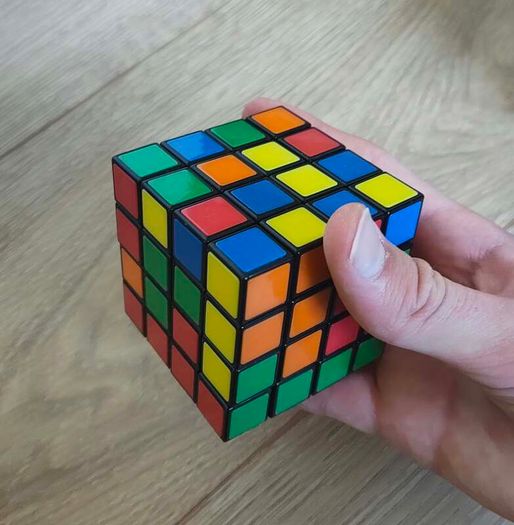 Collection of various puzzle cubes