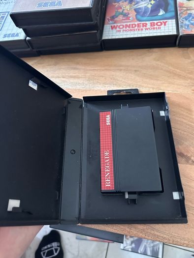 Sega Master System console and games Sonic
