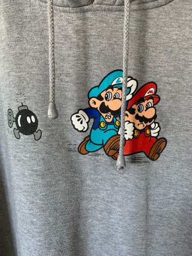 Mario & Luigi Hoody Large