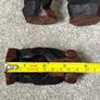 Wooden Hand Carved Three Wise Monkeys Image 6