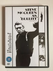Bullitt [1968] Steve McQueen, Robert Vaughan, Jacqueline Bissett, Robert Duvall [Movie DVD]
