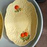 Pair of vintage Crown Devon serving plates. Image 2