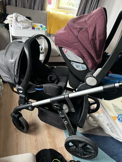 Silver cross travel system