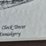 Black and White Framed Print Wicklow Landmark - Enniskerry Clock Tower , Enniskerry Village, Wicklow, Ireland Image 4