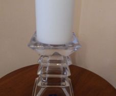 lir crystal candle holder