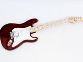 Electric Guitar Strat style Freya ST-2H Candy Apple Red Maple fretboard