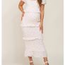Pink Blush Designer Maternity dress Image 3