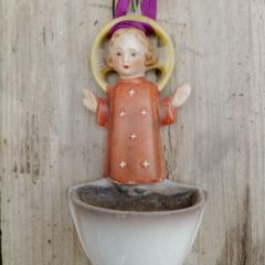 Hummel, holy water font, Goebel water font